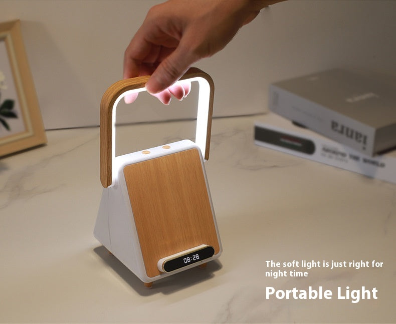 Wireless Charging Induction Bluetooth Speaker Small Night Lamp