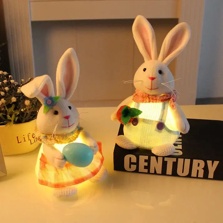Easter Cartoon Cute Rabbit Lamp